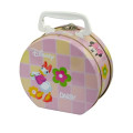 Recyclable Tinplate Material Custom Empty Tin Lunch Box with Lock and Key